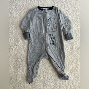Gerber Zipper Footie Onesie